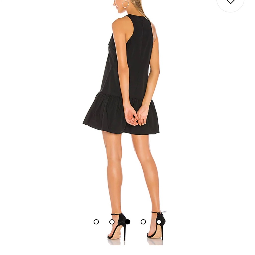 Amanda Uprichard Alejandro Black mini dress